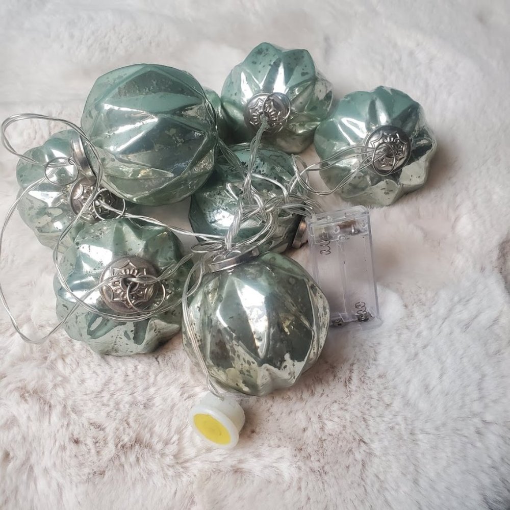 Glass Mercury String lights